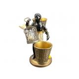 SMALL CAST BRASS BLACKEMORE FIGURE