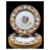 SET OF 6 JOHNSON BROTHERS JEFFERSON DECORATIVE