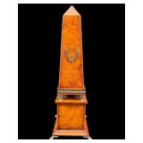 LEATHER ADORNED OBELISK