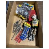 BOX LOT OF DRILL BITS