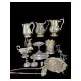LARGE LOT OF SILVERPLATE
