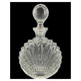 LARGE CRYSTAL DECANTER WITH STOPPER