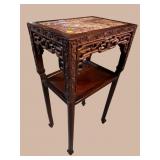 ANTIQUE CHINESE RECTANGULAR TABORET
