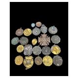 LOT OF 22 1900ï¿½S MEDALS AND AWARDS
