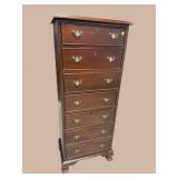 CRAFTIQUE SOLID MAHOGANY LINGERIE CHEST