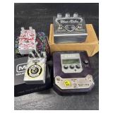 4 GUITAR EFFECTS PEDALS