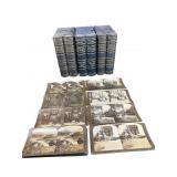 LARGE LOT OF STEREOGRAPHIC VIEWING CARDS