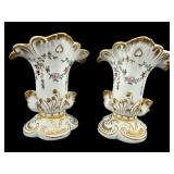 PR OF CHELSEA HOUSE GOLD DECORATIVE PORCELAIN