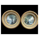 PR OF SMALL ITALIAN LANDSCAPE SCENES IN FRAMES