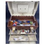 LARGE BOX OF FISHING LURES