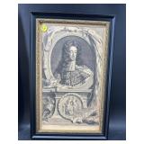 18TH CENTURY FRAMED ENGRAVING