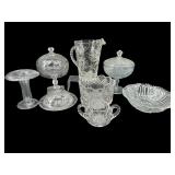 LARGE LOT OF CRYSTAL