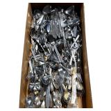 LARGE LOT OF SILVERWARE