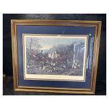 RUN TO EARTH HUNT SCENE PRINT