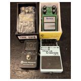 4 GUITAR EFFECTS PEDALS