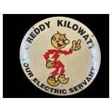 REDDY KILOWATT PORCELAIN SIGN