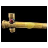 RARE CORKI WEEKS BRASS KALEIDOSCOPE
