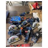 LARGE RYOBI TOOL LOT