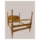 PINE QUEEN SIZE TALL POSTER BED