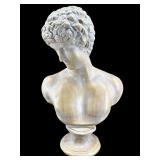 LARGE PLASTER MALE BUST