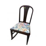 MAHOGANY ROCKING CHAIR