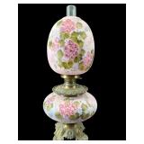 GONE WITH THE WIND STYLE HAND PAINTED TABLE LAMP