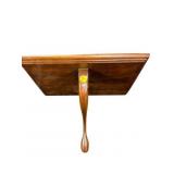 MAHOGANY WALL SHELF