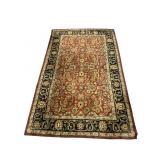 8 FT X 4 FT 11 IN WOOL FACED ORIENTAL CARPET