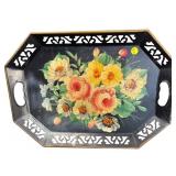 1940ï¿½S HAND PAINTED TOLE TRAY