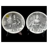 PR OF WEDGWOOD WILLIAMSBURG WEAR PLATES