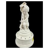 PORCELAIN BAVARIA CHERUB FLOWER FROG