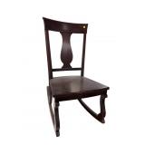 MAHOGANY ROCKER