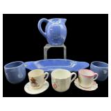 LOT OF POTTERY AND PORCELAIN