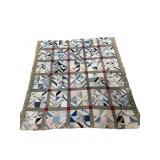 ANTIQUE HAND STITCHED QUILT