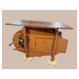 RARE WORKING SEED SEPARATOR MADE INTO KITCHEN