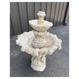 CONCRETE 2 TIER FOUNTAIN