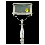 ANTIQUE STERLING HANDLE MAGNIFYING GLASS