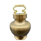 BRASS HAND CRAFTED HOLY WATER VESSEL