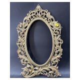 BRASS ORNATE CAMEO FRAME 1937