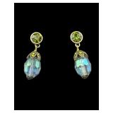 DESIGNER HEIDI DAUS DANGLE EARRINGS; NEW IN THE