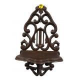 VICTORIAN STYLE CARVED WALL SHELF