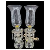 PR CRYSTAL PRISM HURRICANE LAMPS