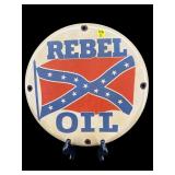 REBEL OIL CONTEMPORARY GAS SIGN