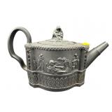 ANTIQUE FIGURAL BLACK JASPERWARE AS IS