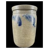 ANTIQUE STONEWARE BLUE MARK CROCK