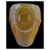 LARGE POTTERY GARDEN SEAT