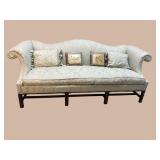 HICKORY CHAIR CHIPPENDALE HUMPBACK SOFA