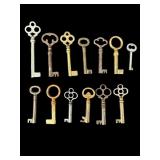 SET OF 13 FURNITURE KEYS