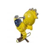PLAYGROUND RIDING METAL DUCK