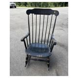EBONIZED BOSTON ROCKER